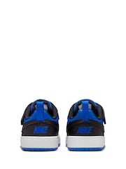 Nike Blue Infant Court Borough Low Recraft Trainers - Image 6 of 8