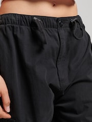Superdry Black Parachute Grip Cargo Utility Trousers - Image 4 of 6