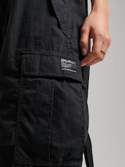Superdry Black Parachute Grip Cargo Utility Trousers - Image 6 of 6
