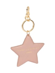 Pure Luxuries London Drayton Leather Star Keyring - Image 1 of 2