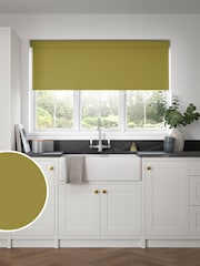 Moss Green Echo Made to Measure Blackout Roller Blind - Image 1 of 5