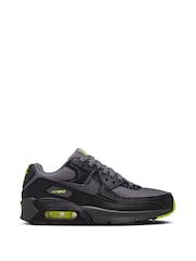 Nike Black Youth Air Max 90 Trainers - Image 1 of 8