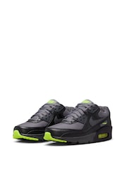 Nike Black Youth Air Max 90 Trainers - Image 3 of 8