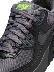 Nike Black Youth Air Max 90 Trainers - Image 5 of 8