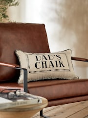 Natural 50 x 30cm Dad's Chair Cushion - Image 1 of 4