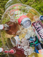Barcraft Clear Oval Drinks Pail/Cooler - Image 2 of 4