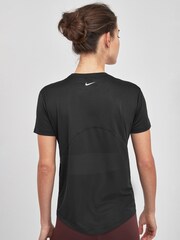 Nike Black Miler Running Tee - Image 2 of 4