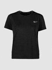 Nike Black Miler Running Tee - Image 4 of 4