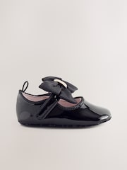 أسود لامع - حذاء Padders مزيّن بفيونكة للبنات من Baker By Ted Baker - صورة 2 من 6