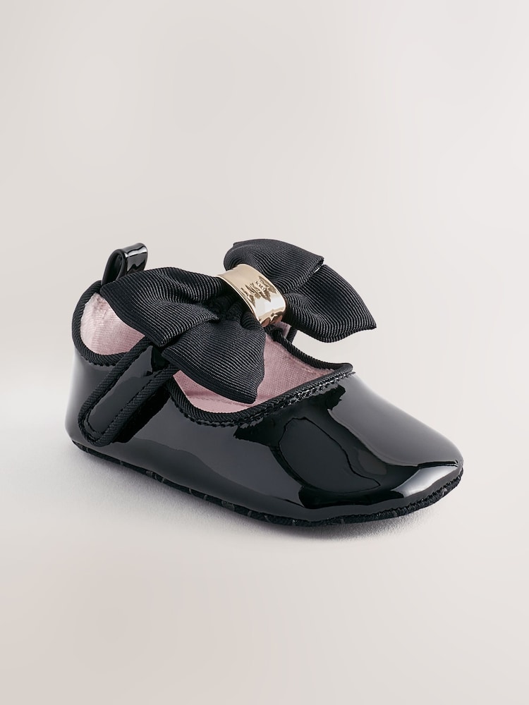 Baker by Ted Baker Baby Girls Padders Shoes With Bow - Image 3 of 6