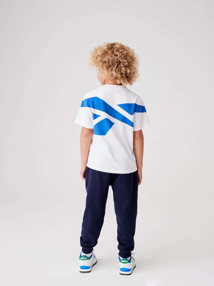 Reebok Junior Vector T-Shirt and Jogger Set - Image 1 of 9