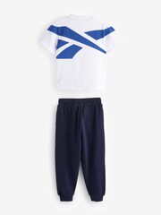 Reebok Junior Vector T-Shirt and Jogger Set - Image 8 of 9
