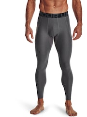 Under Armour Dark Grey Under Armour Dark Grey Heatgear Leggings - Image 1 of 7
