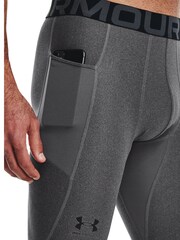 Under Armour Dark Grey Under Armour Dark Grey Heatgear Leggings - Image 5 of 7