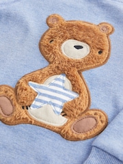 Ours bleu clair - Long Sleeve Pyjamas Set 3 Pack (9mths-6yrs) - Image 11 de 11
