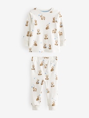 Ours bleu clair - Long Sleeve Pyjamas Set 3 Pack (9mths-6yrs) - Image 7 de 11