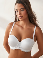 White DD+ Light Pad Strapless Multiway Bra - Image 2 of 4