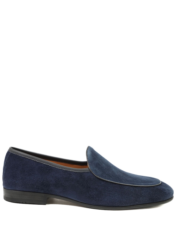 Jones Bootmaker Blue Royce Leather Loafers - Image 1 of 5