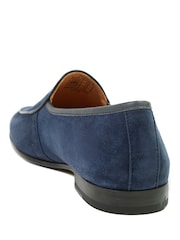 Jones Bootmaker Blue Royce Leather Loafers - Image 3 of 5