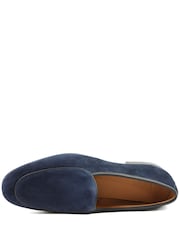 Jones Bootmaker Blue Royce Leather Loafers - Image 4 of 5