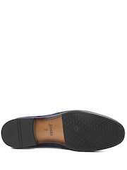 Jones Bootmaker Blue Royce Leather Loafers - Image 5 of 5