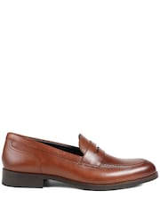 Jones Bootmaker Queensborough Leather Penny Loafers - Imagen 1 de 5