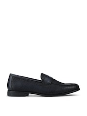 Azul - Mocasines de piel trenzada de vestir Rogelio de Jones Bootmaker - Imagen 1 de 5