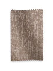 Mink Natural Heavyweight Chenille Eyelet Lined Curtains - Image 9 of 9
