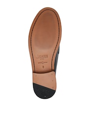 Jones Bootmaker Black Quill Smart Leather Penny Loafers - Image 5 of 5