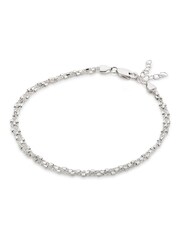 Beaverbrooks Sterling Silver Triple Strand Anklet - Image 1 of 3