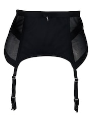 Pour Moi Black Viva Luxe Suspender - Image 4 of 5