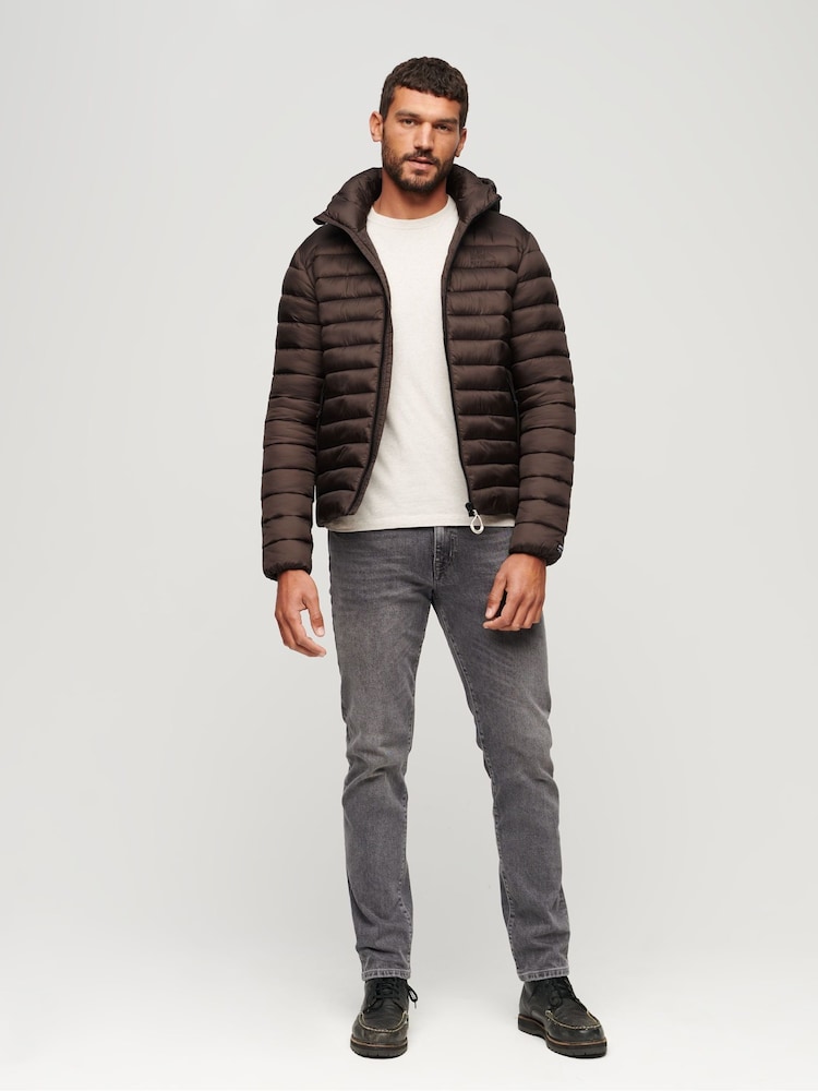 Коричневый - Fuji спортивная куртка с капюшоном Superdry - Изображение 1 из 6 Коричневый - Fuji спортивная куртка с капюшоном Superdry - Изображение 1 из 6