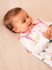 Lucy Tiffney Tropical Animals Print 1 Tog 100% Cotton Baby Sleep Bag - Image 2 of 7