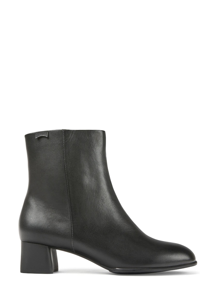 Camper Womens Katie Mid Leather Black Boots - Image 1 of 5 Camper Womens Katie Mid Leather Black Boots - Image 1 of 5