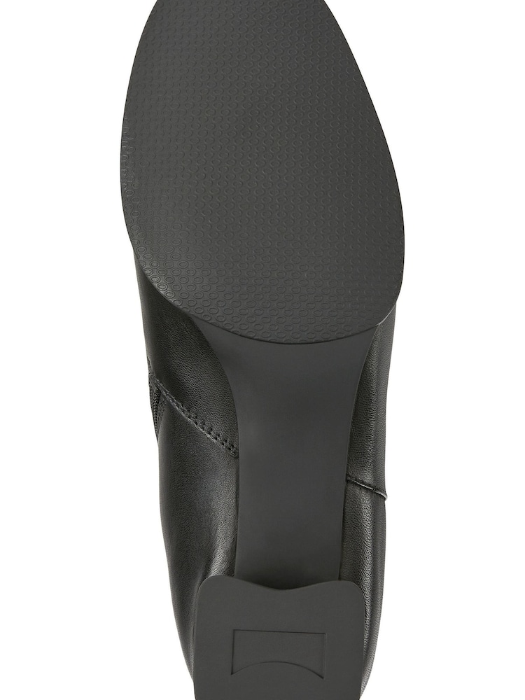 Camper Womens Katie Mid Leather Black Boots - Image 5 of 5