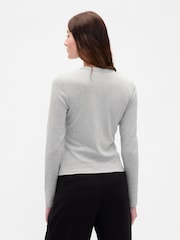 Grå - Gap Modern Rund hals Cardigans - Bilde 2 av 4