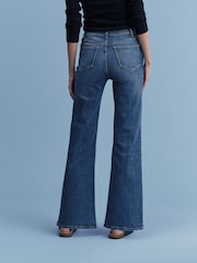 Mittelblau - Jeans mit weitem Bein - Bild 3 von 6