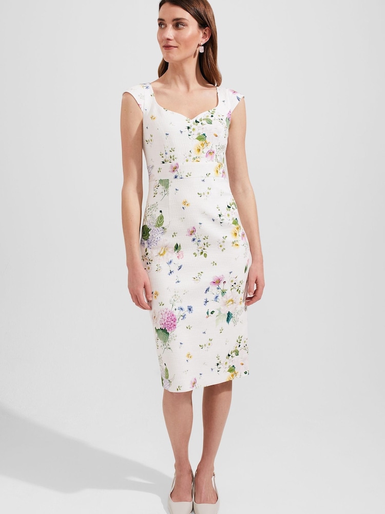 Hobbs White Emmaline Dress - Image 1 of 4