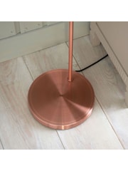 Gallery Home Aged Copper Pierre Floor Lamp - Image 2 of 7
