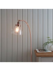 Gallery Home Aged Copper Pierre Floor Lamp - Image 6 of 7