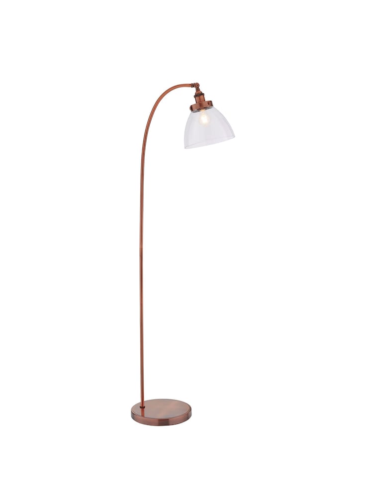 Gallery Home Aged Copper Pierre Floor Lamp - Image 7 of 7