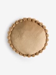 Natural 3D Jammy Biscuit Cushion - Image 4 of 5
