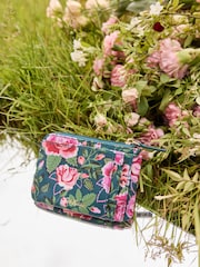 Cath Kidston Green Rose Card and Coin Purse - Image 2 of 3