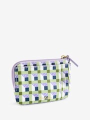 Cath Kidston Green Check Card and Coin Purse - Image 1 of 1