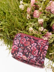 Cath Kidston Burgundy Red Card and Coin Purse - Image 1 of 3