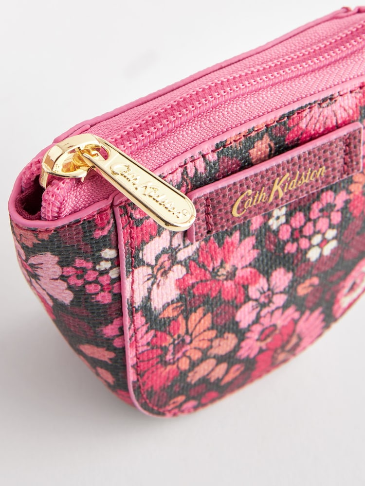 Růžová a červená - Cath Kidston Zakřivená mince Kabelka - Image 6 of 6