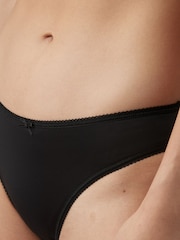 Black/White/Nude High Leg Microfibre Knickers 7 Pack - Image 6 of 9