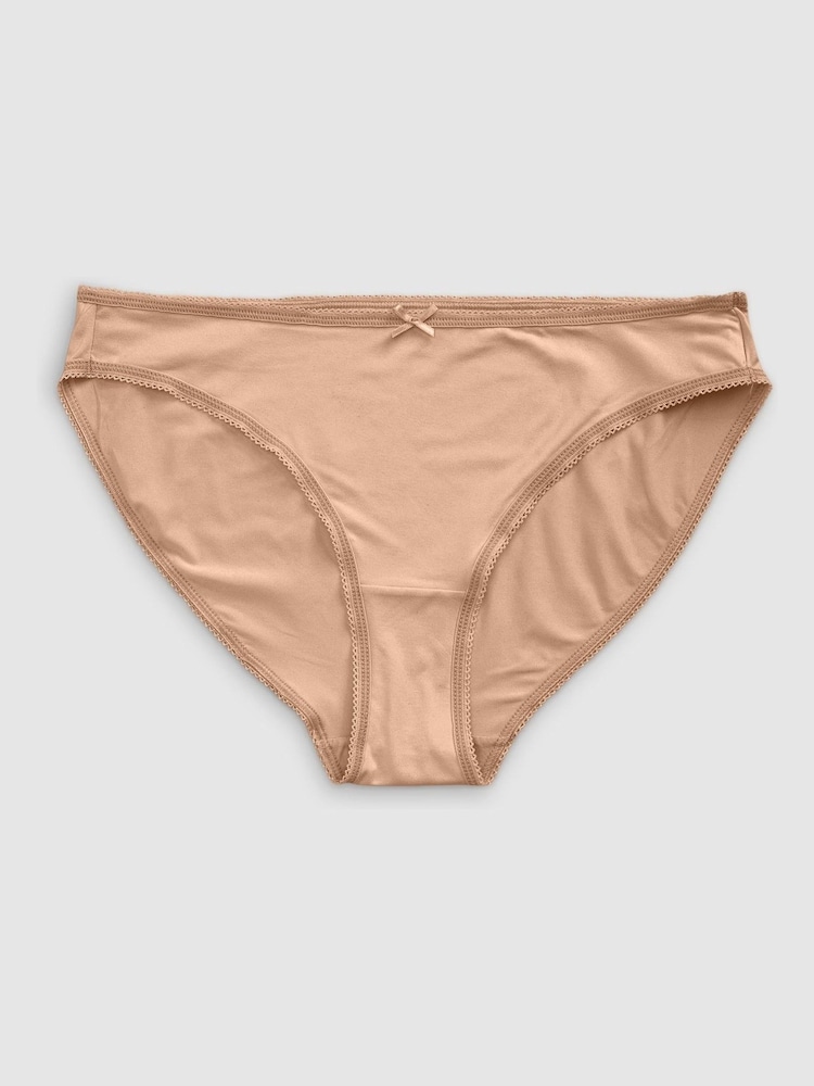 Noir/Blanc/Nu - Culotte en microfibre 7 Pack - Image 7 of 9