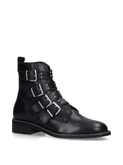 Carvela Black Strap Boots - Image 3 of 5