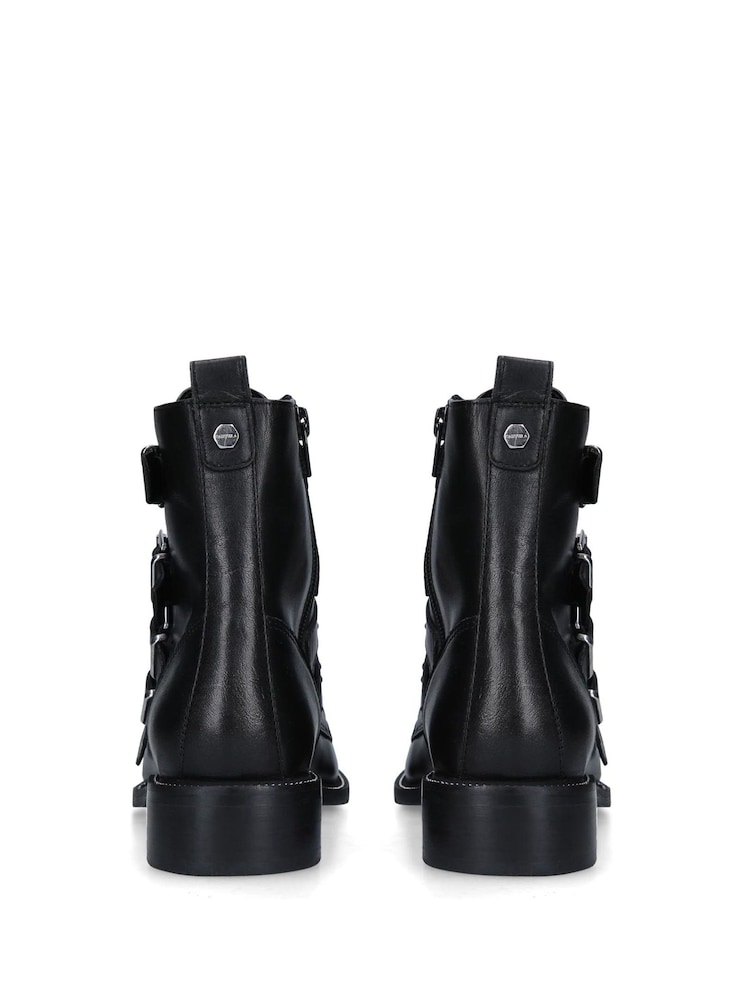 Carvela Black Strap Boots - Image 5 of 5